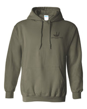Load image into Gallery viewer, Gildan deer pole hoodie.