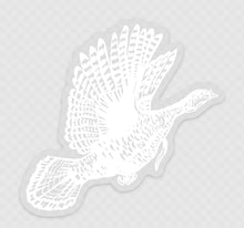 Load image into Gallery viewer, Turkey only decal. Black or white.
