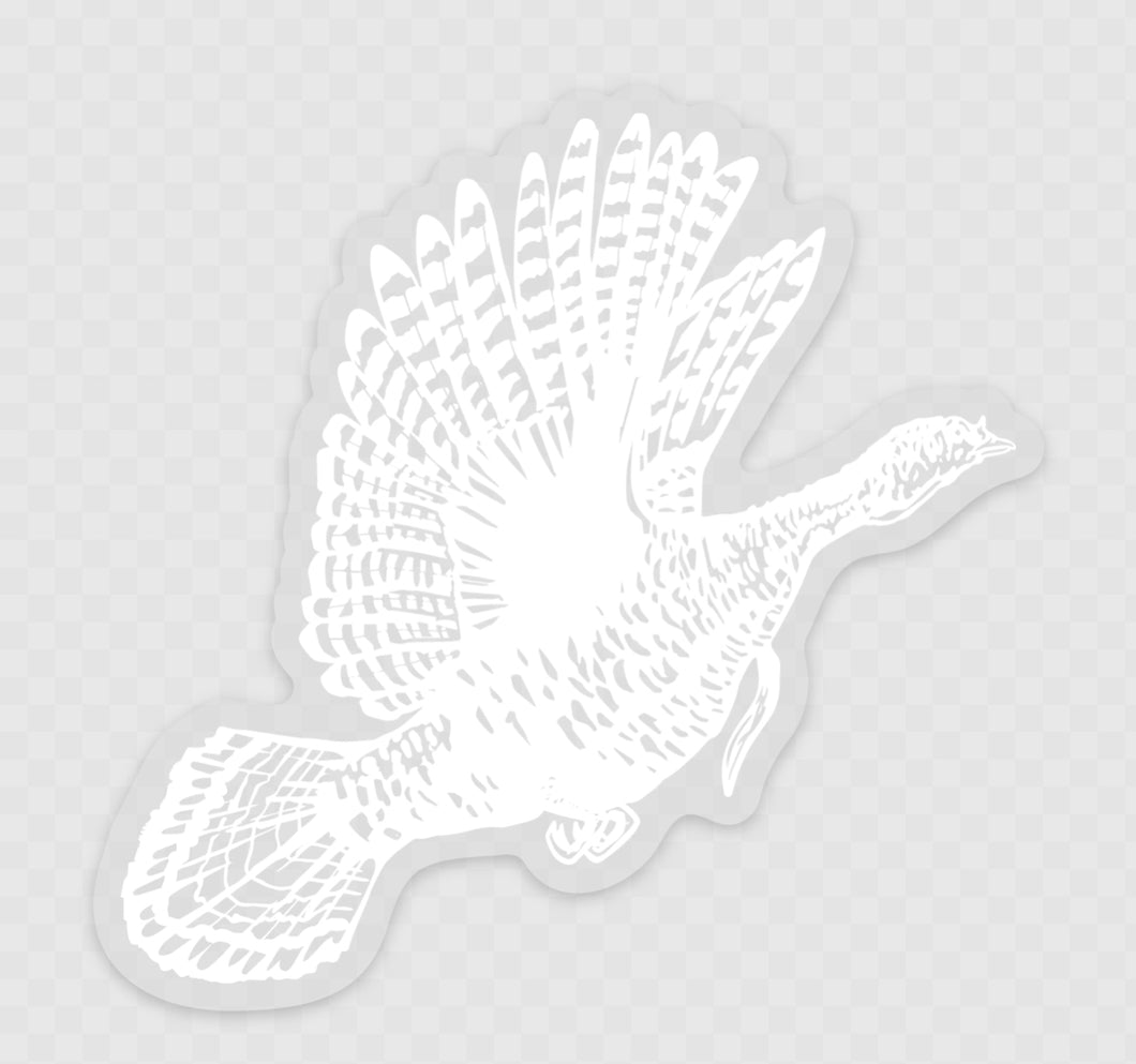 Turkey only decal. Black or white.