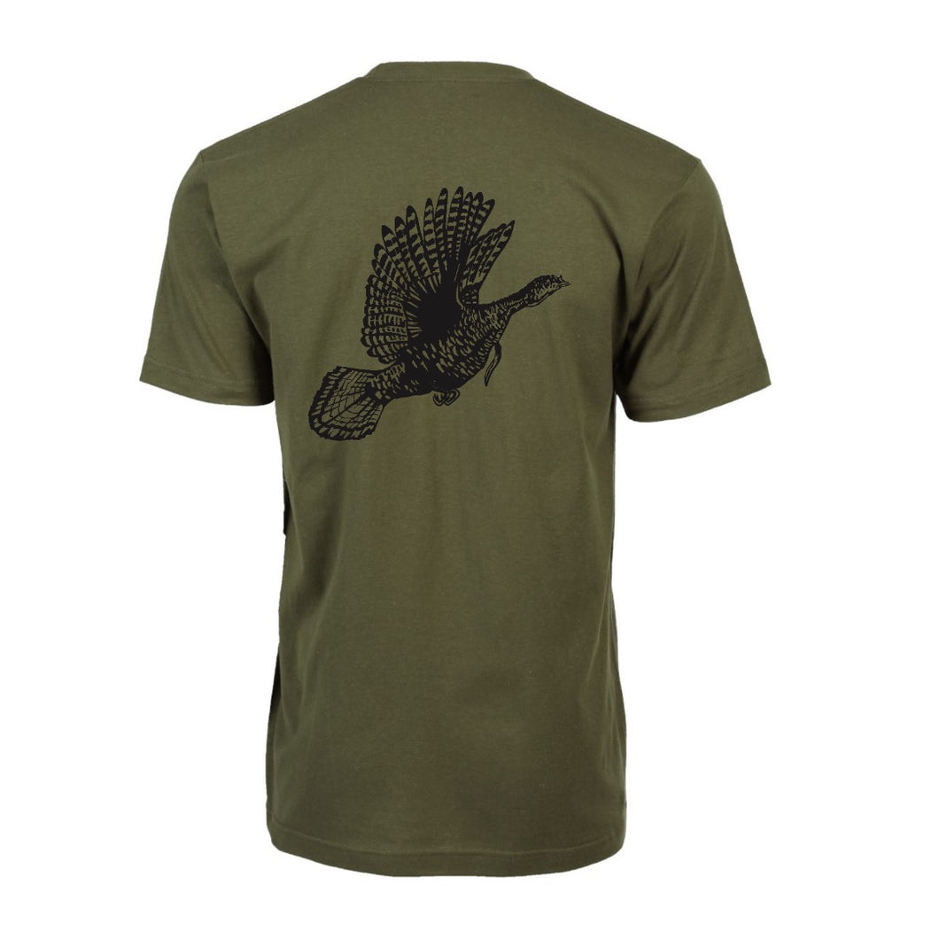 Flying turkey SS T-Shirt